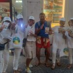 I Volontari de “La Via della Felicita`” dopo la presenza al Jamboree Festival di Senigallia si spostano a Fano.